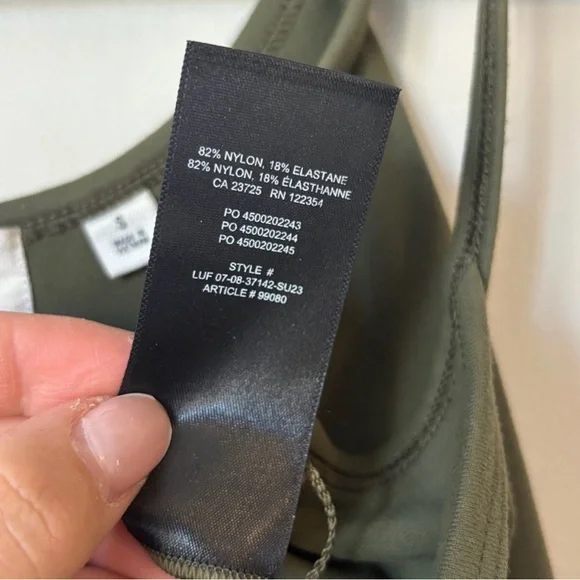 Wilfred Free Olive Green Top - Picture 8 of 8